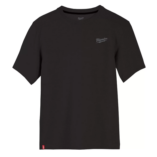 HYBRID WORK TEE- SS BLACK XL - Milwaukee Electric Tools